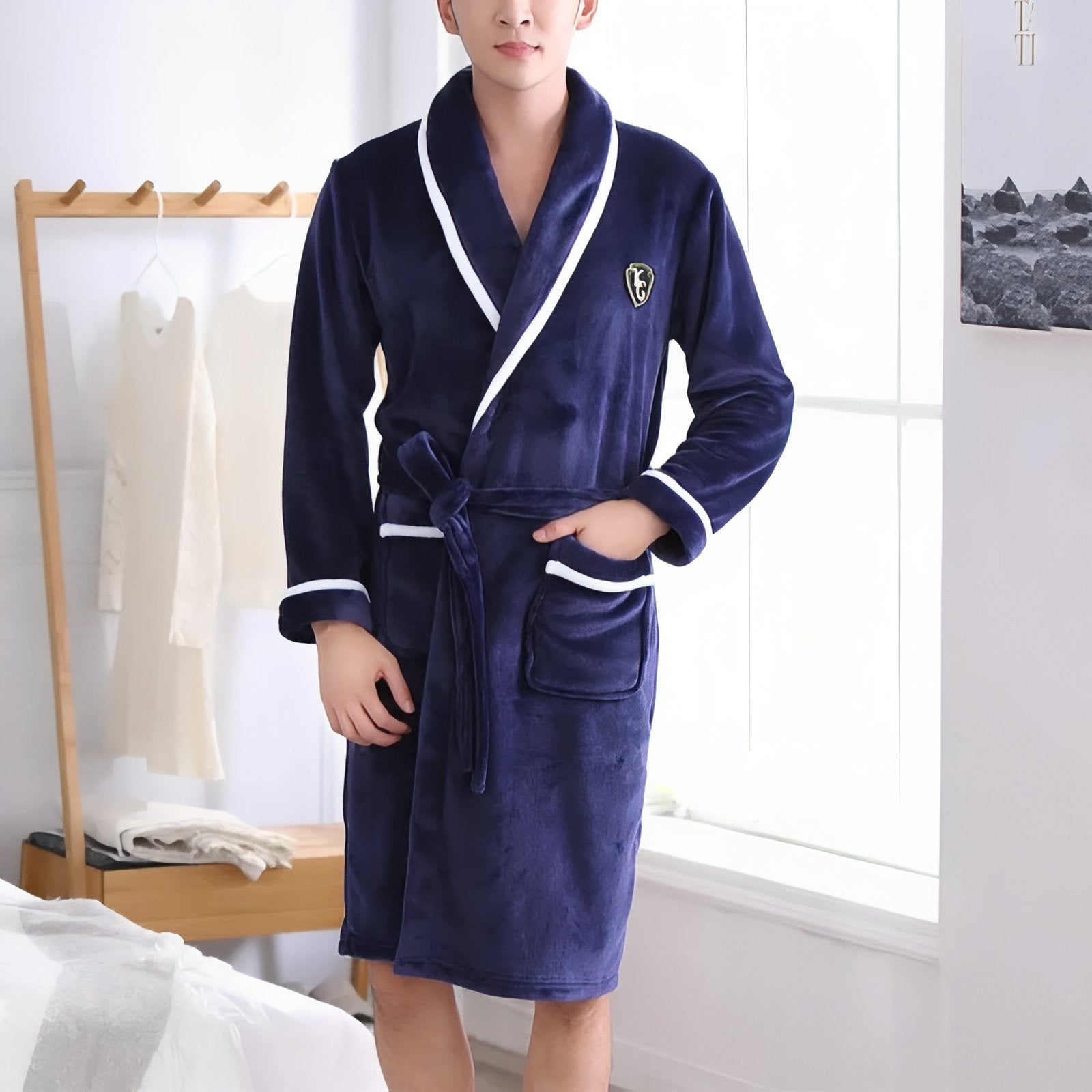 Peignoir Homme Doux et Chaud 