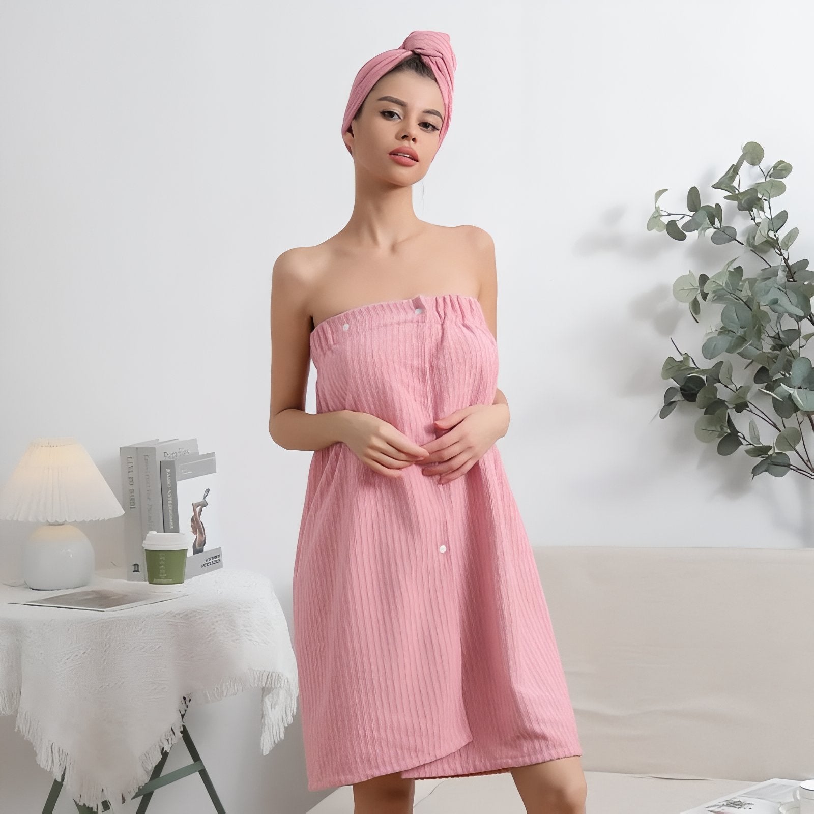 Serviette Sortie de Bain Femme 