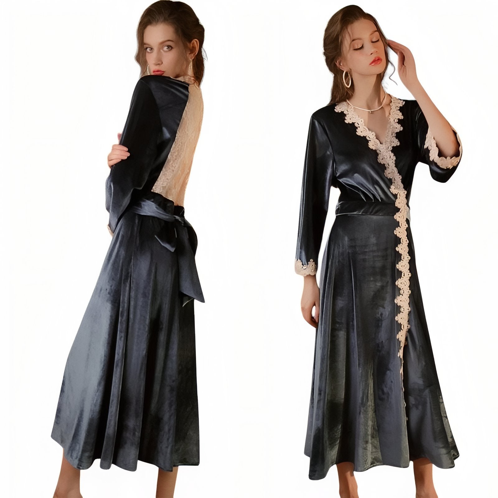 Chemise de Nuit Longue Vintage 