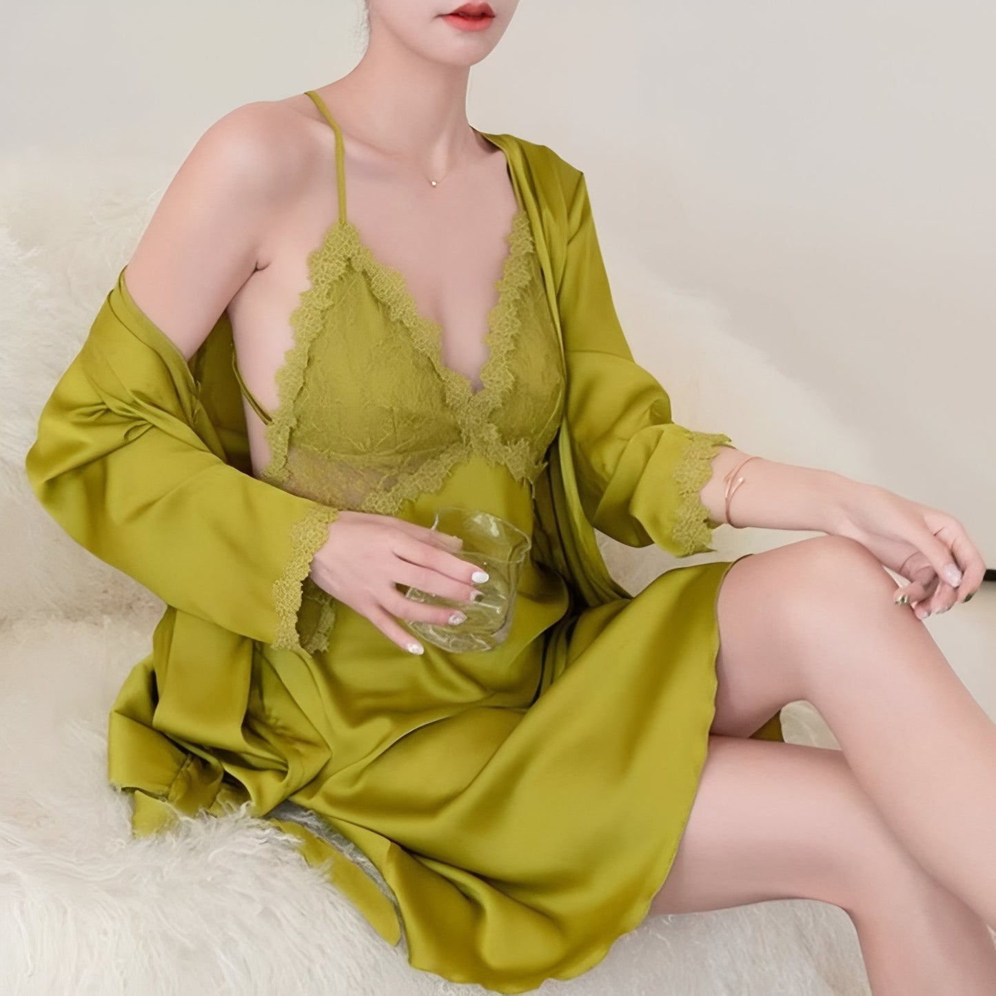 Ensemble Nuisette et Kimono 