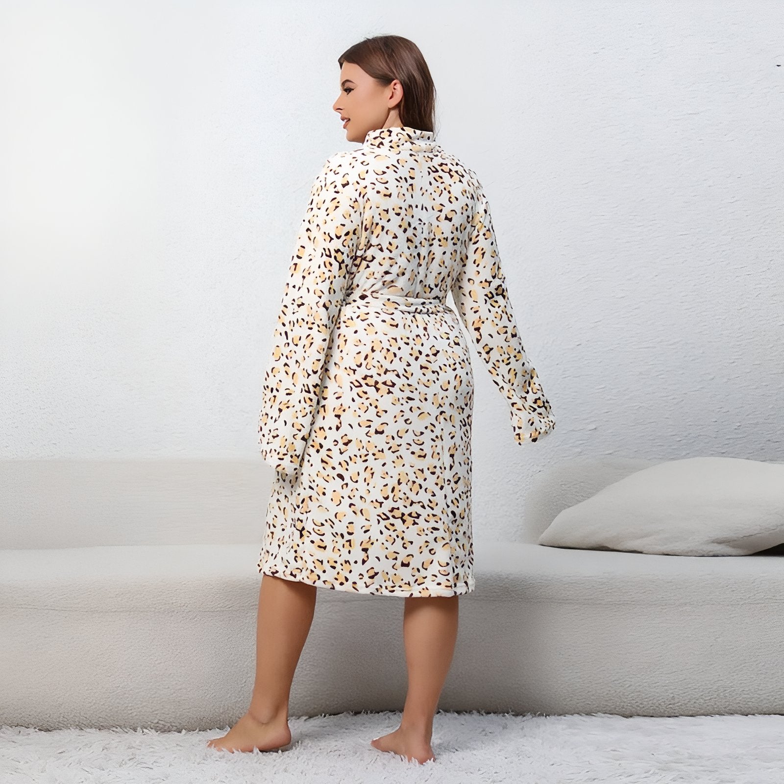 Peignoir de Bain Grande Taille pour Femme 