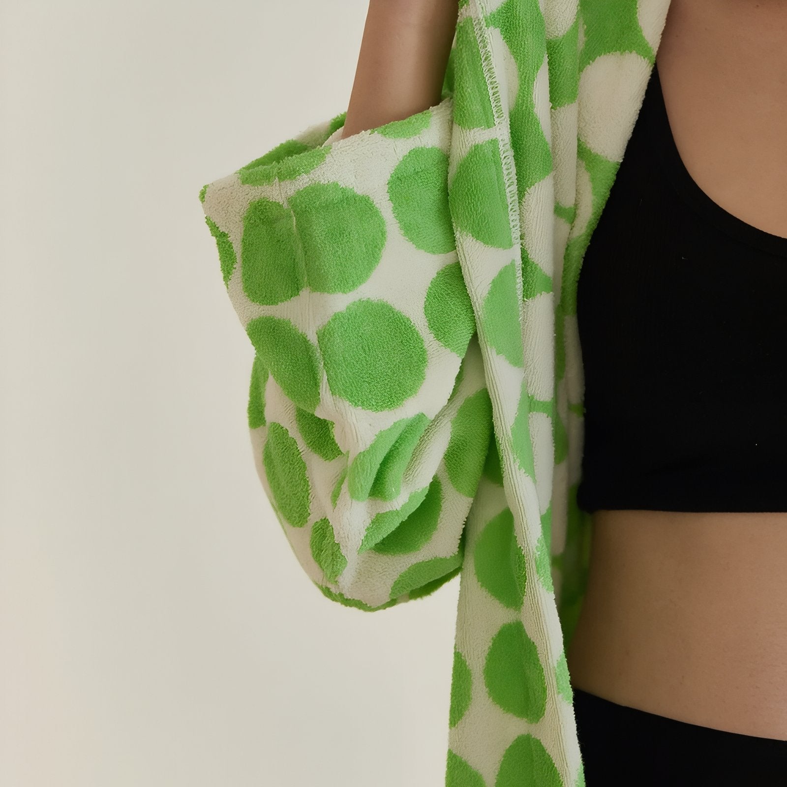 Peignoir Femme à Pois 