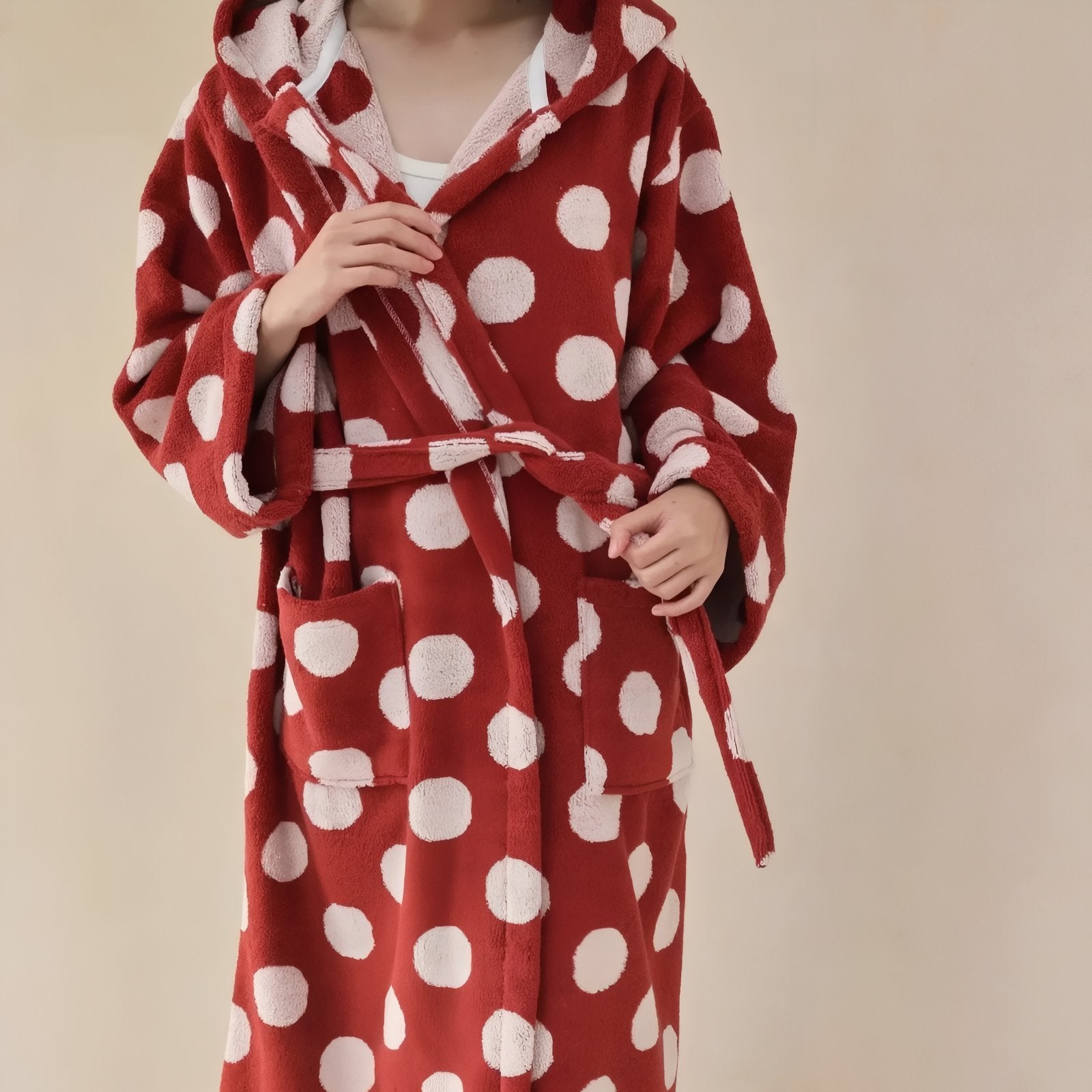 Robe de Chambre à Pois 