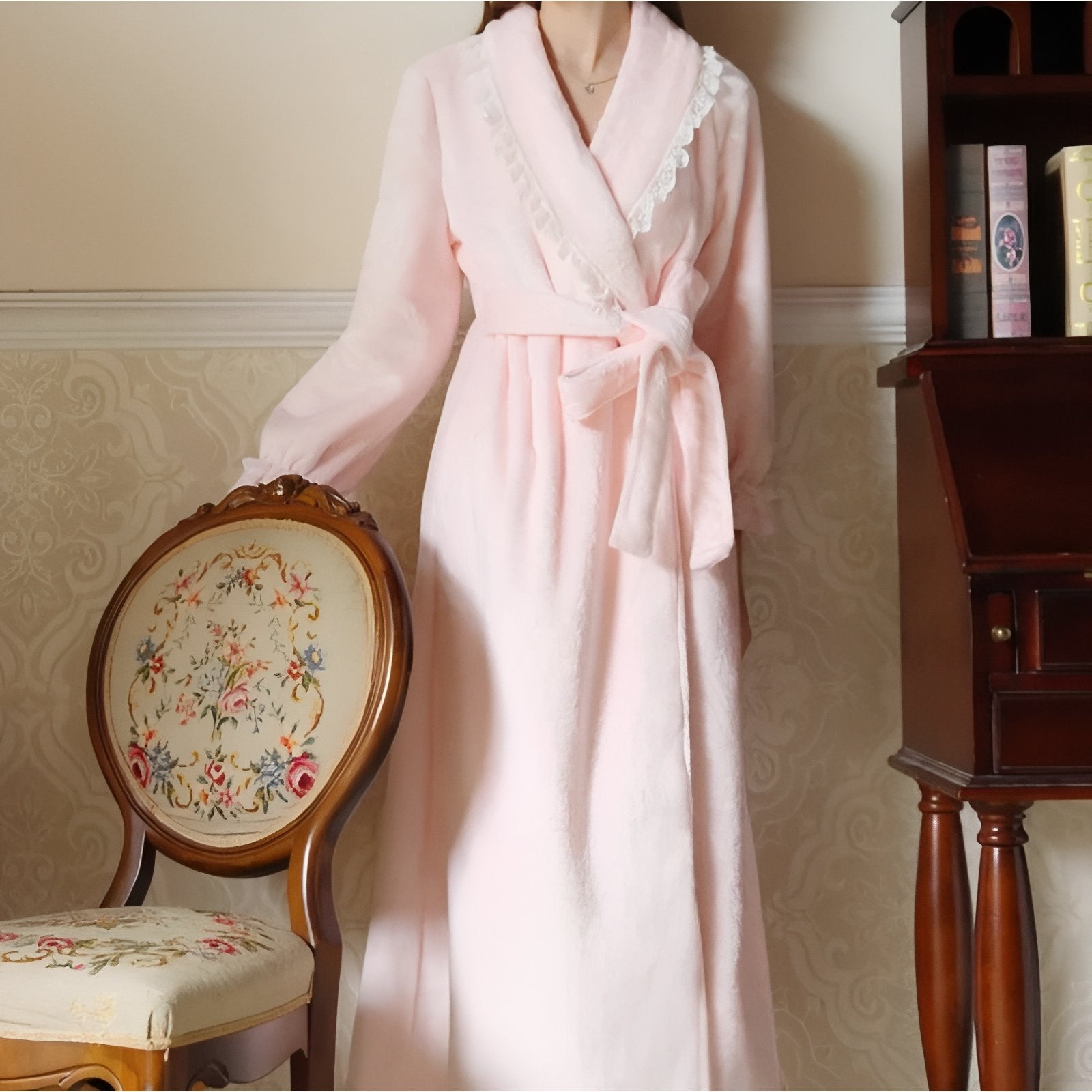 Peignoir de Bain Vintage Femme 