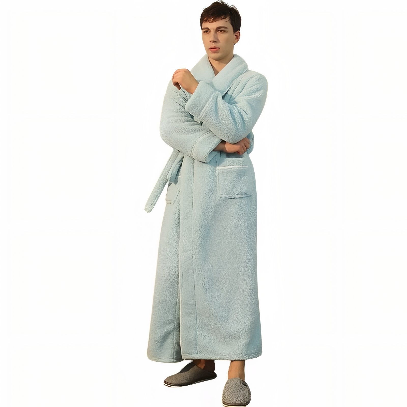 Peignoir Homme et Femme Assortis Vert Menthe (Homme) M 