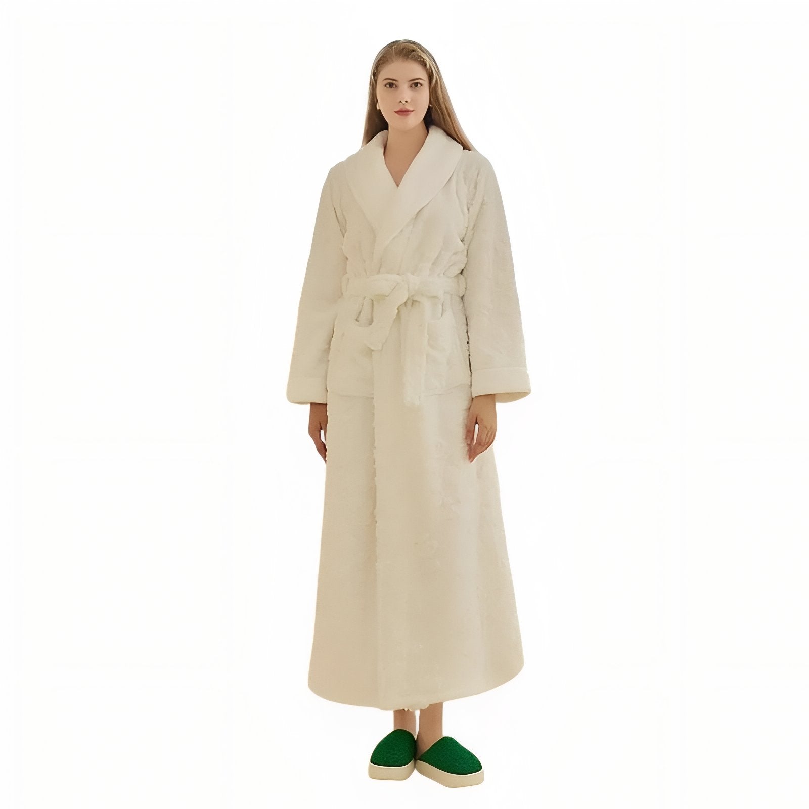 Peignoir Capuche Homme et Femme Assortis Blanc (Femme) M 
