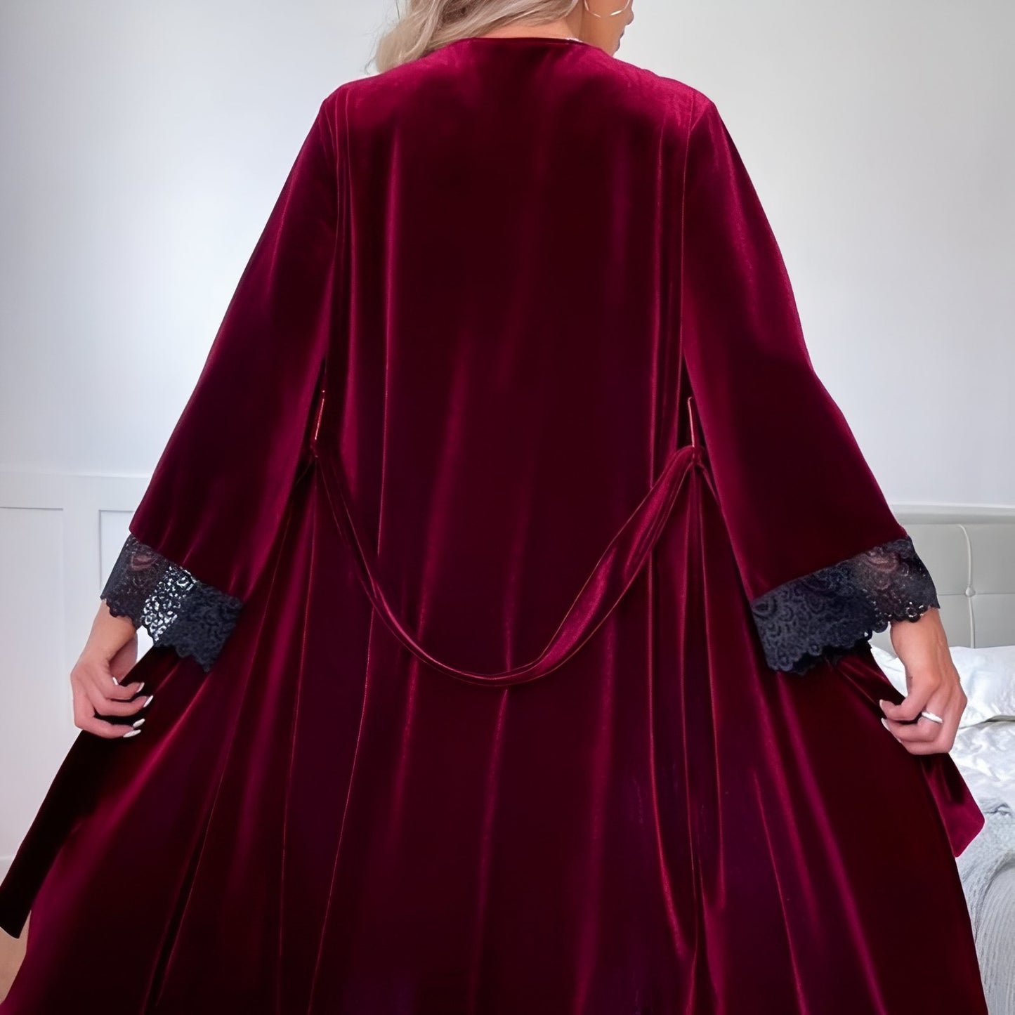 Robe Kimono Velours 