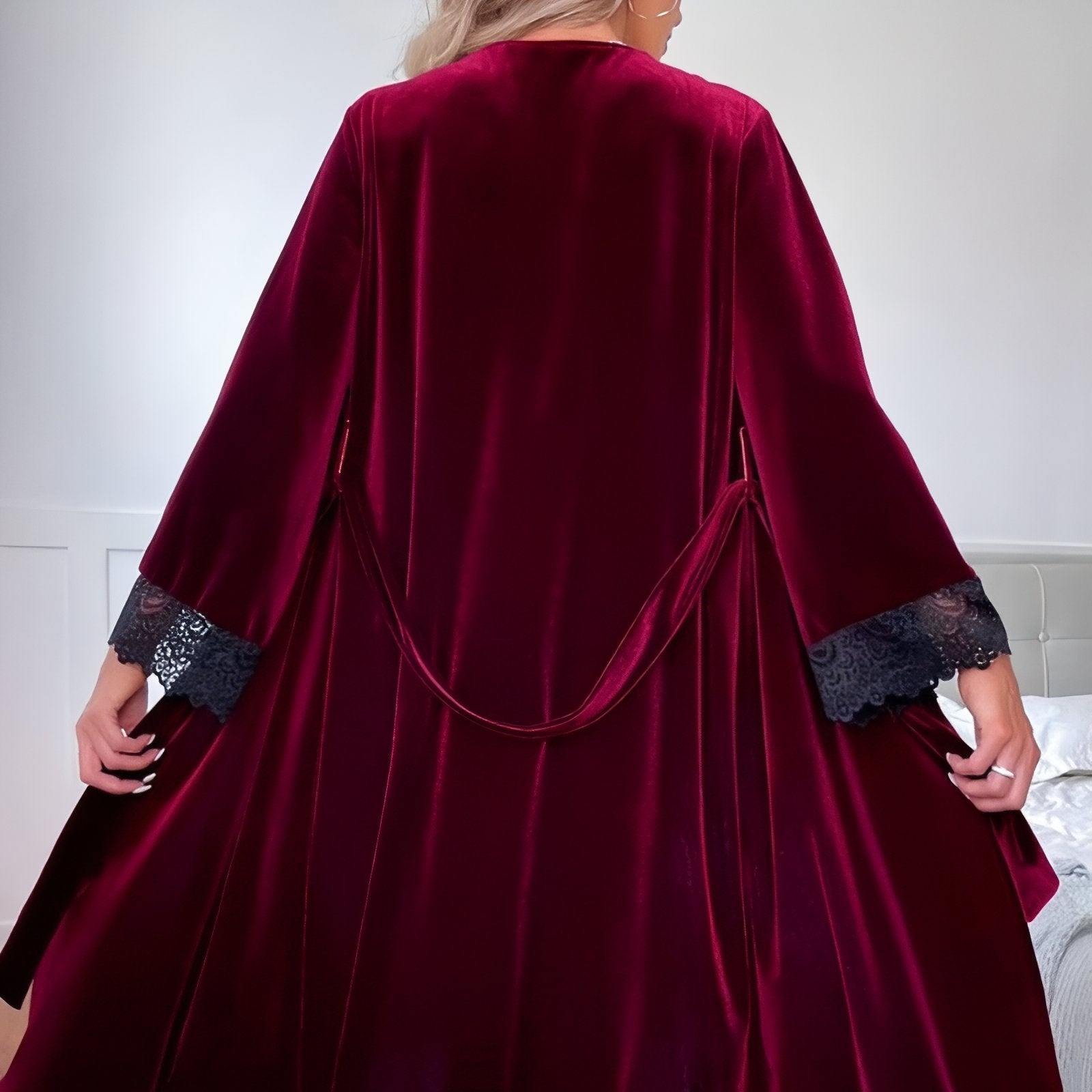 Robe Kimono Velours 