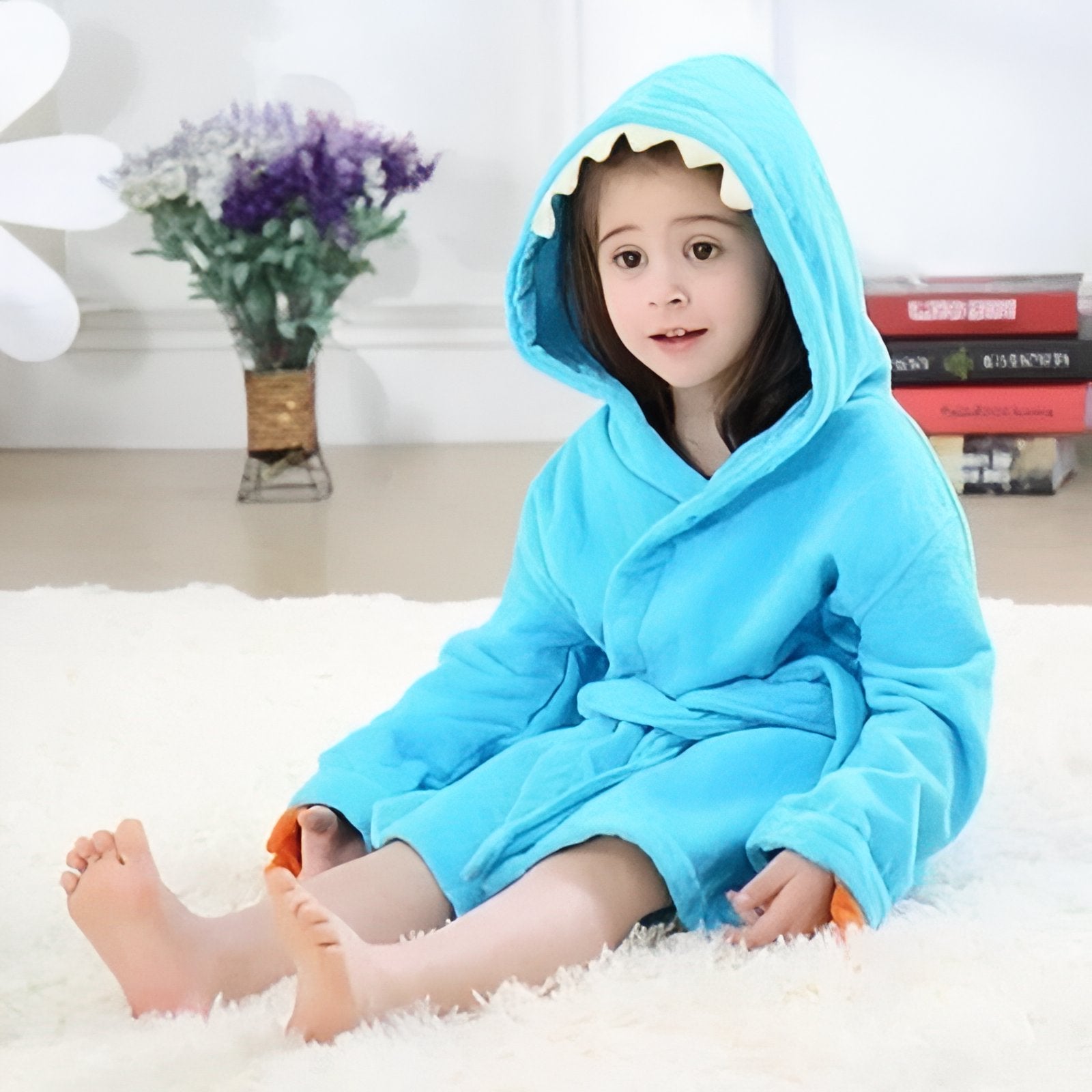 Peignoir Enfant Dinosaure 