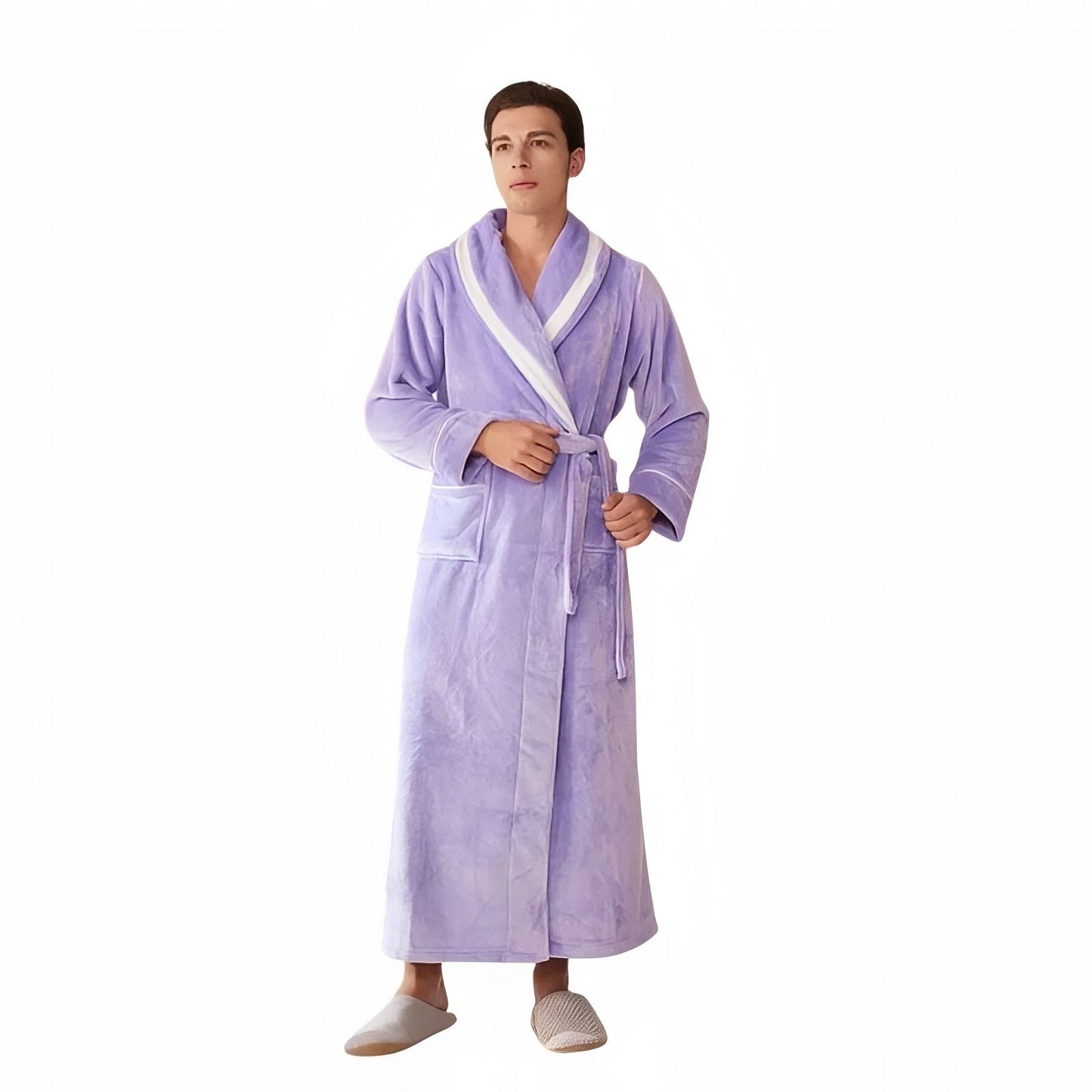 Peignoir de Bain Unisexe Lavande (Homme) M 