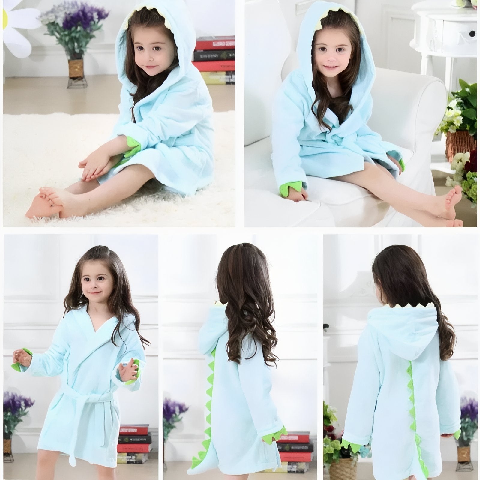 Peignoir Enfant Dinosaure 