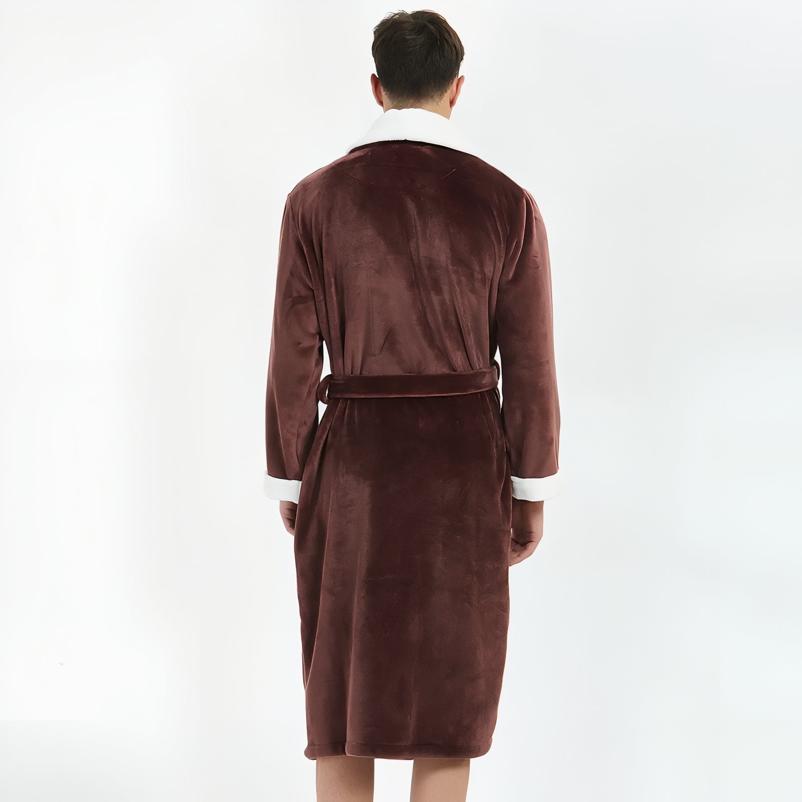 Peignoir Homme Marron 