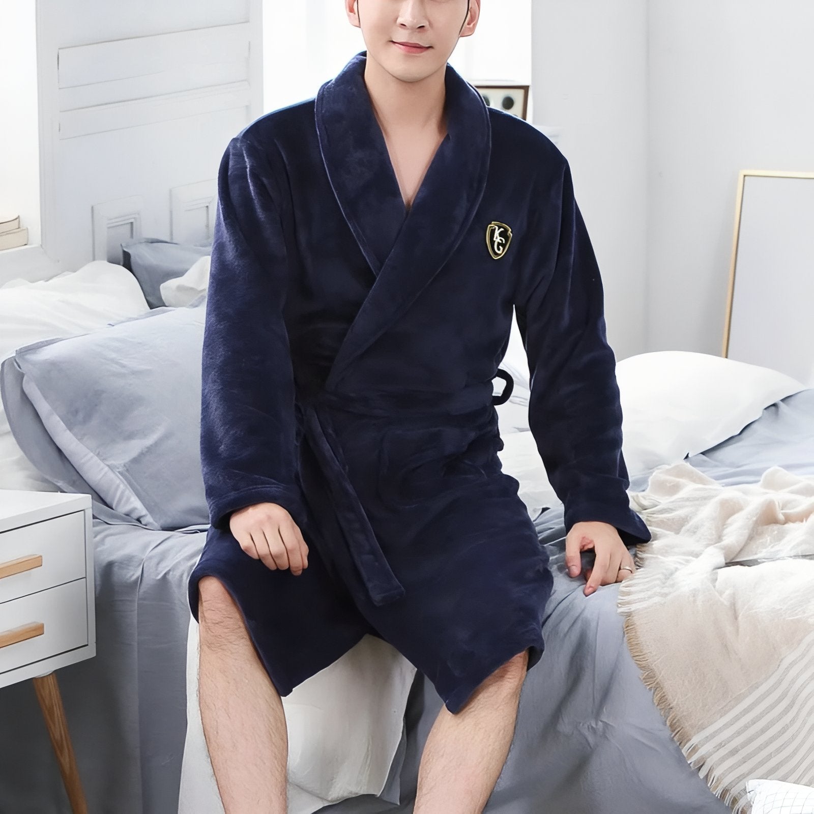 Peignoir Flanelle Homme 